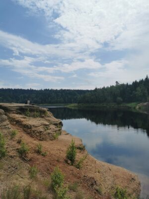Atlas au Lac de Pierre Percée