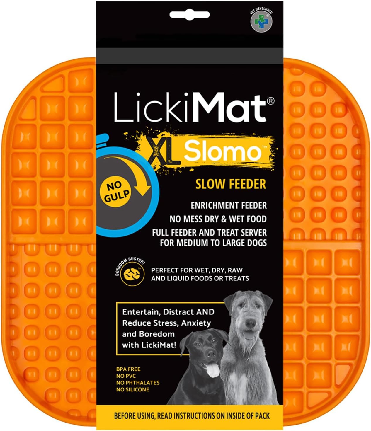 tapis de léchage pour chien lickimat
