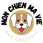 Logo blanc mon chien ma vie Dog Lifestyle