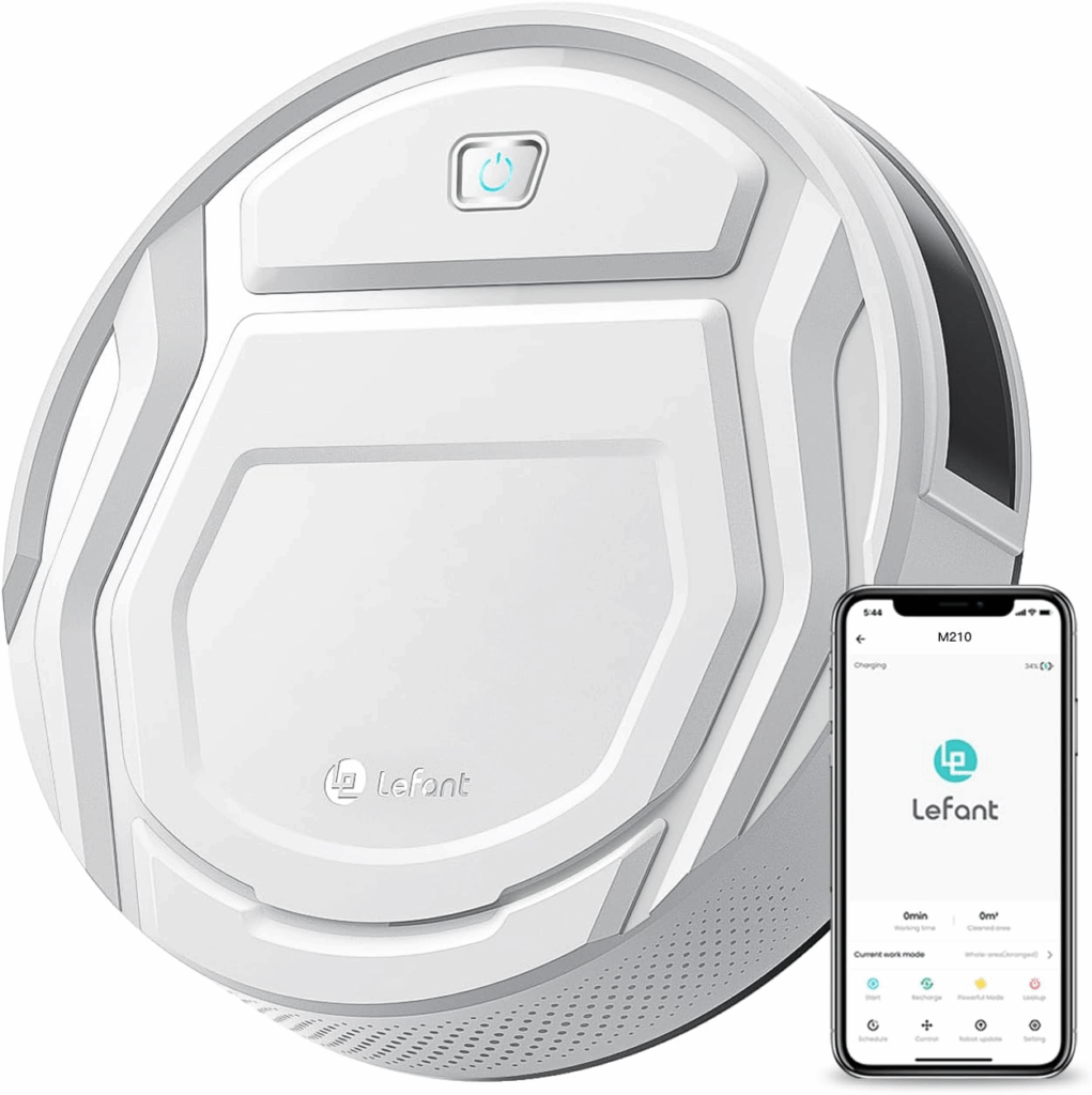 petit robot aspirateur pour poils d'animaux