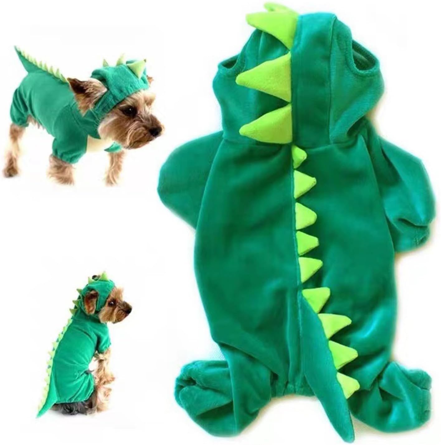 Costume Halloween dinosaure pour chien