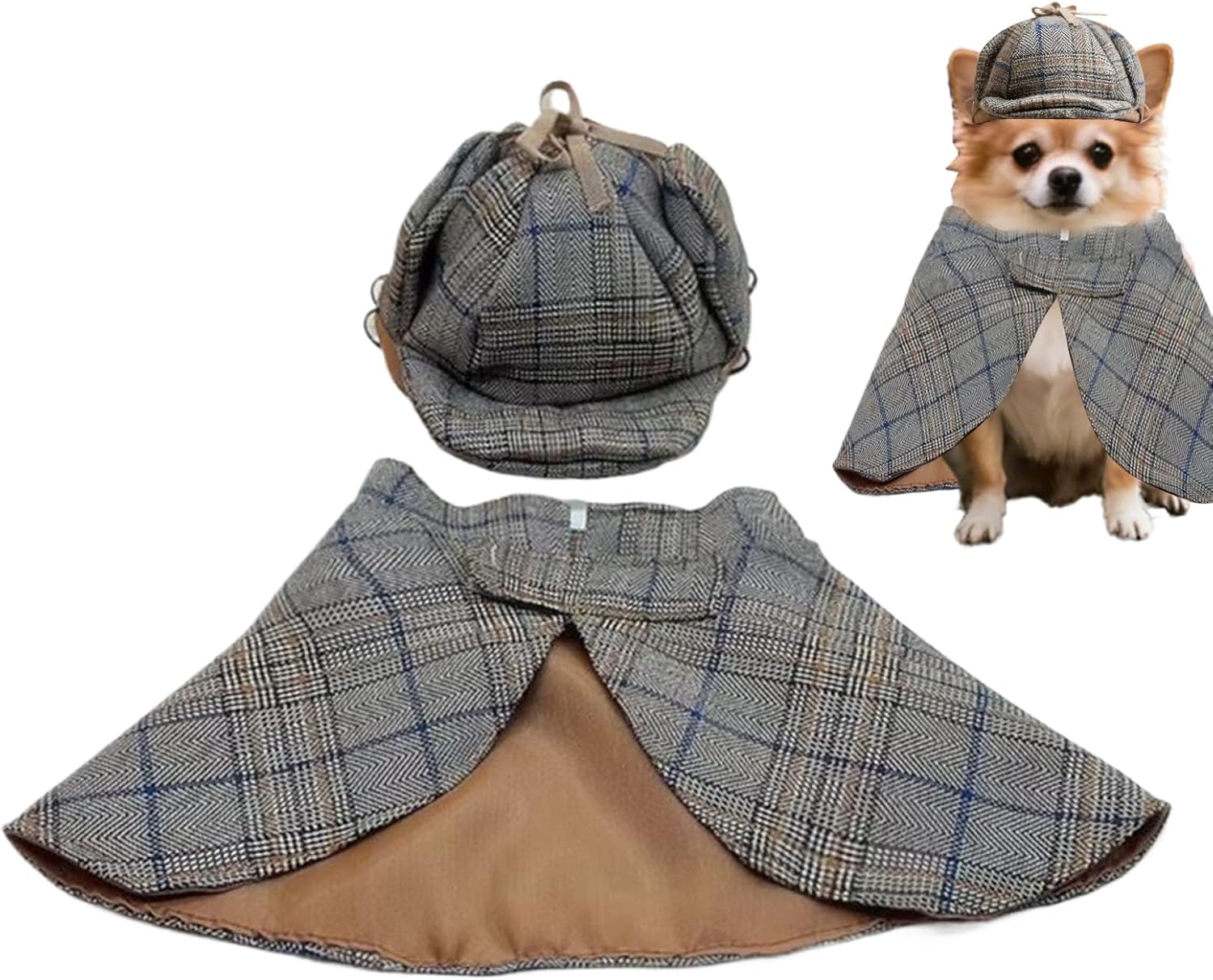 Costume Sherlock pour petit chien