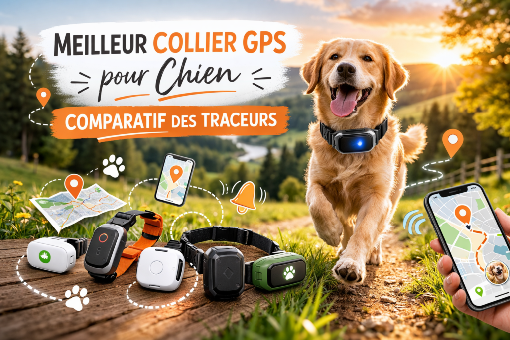 Meilleur collier GPS pour chien : le comparatif