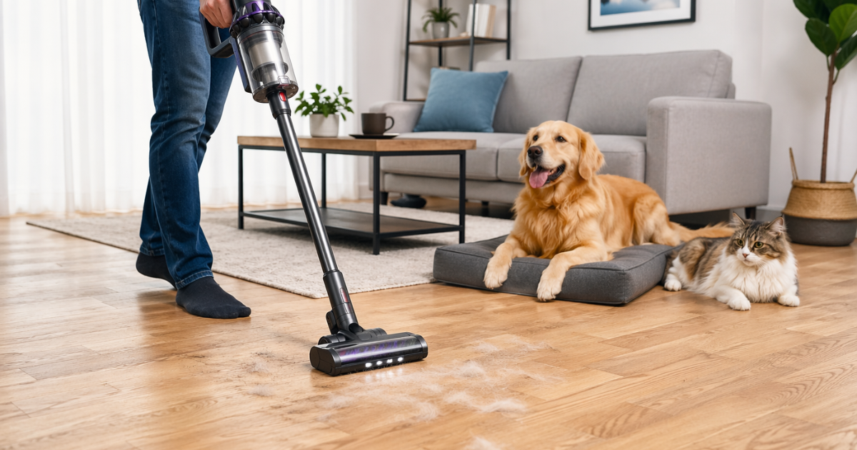 aspirateurs balais poils d'animaux