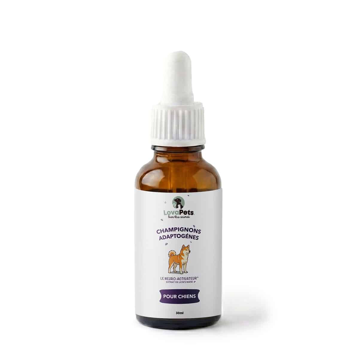 Flacon Le Neuro-Activateur de Lovapets, lion's mane